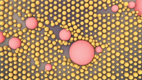 Physics Spheres Background 2 Stock Footage 153489466