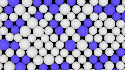 Physics Spheres Background 2 Video stock 153490413