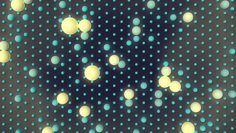 Physics Spheres Background 5 Video stock 153489455