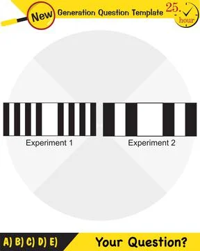 Physics testing, Young’s Interference Stock Illustration