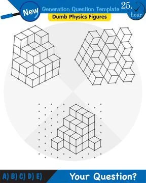 Physics, text template Stock Illustration