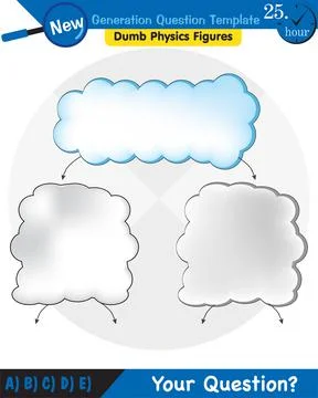 Physics, text template Stock Illustration