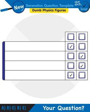 Physics, text template Stock Illustration