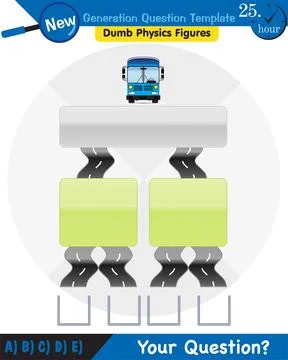 Physics, text template Stock Illustration
