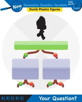 Physics, text template Stock Illustration