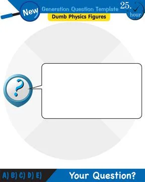 Physics, text template Stock Illustration