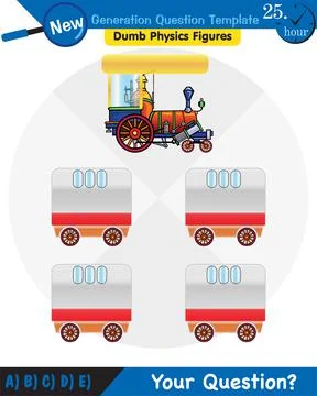 Physics, text template Stock Illustration