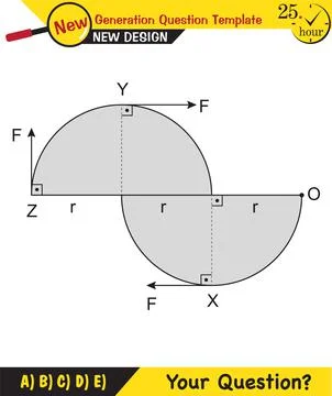 Physics, torque Stock Illustration