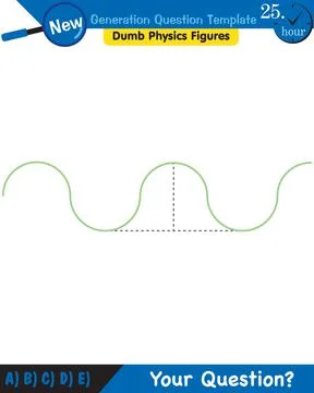 Physics, Wave mechanics, Diffraction, Wave train Ilustración de archivo