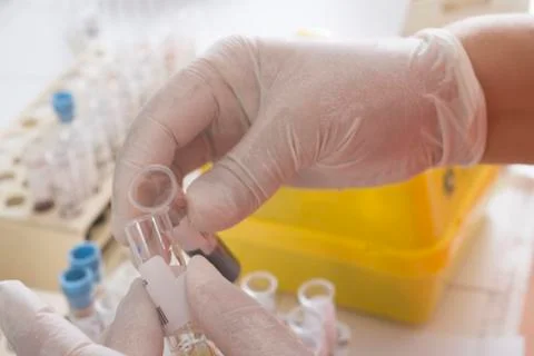 Physiological test in a lab Stock Photos