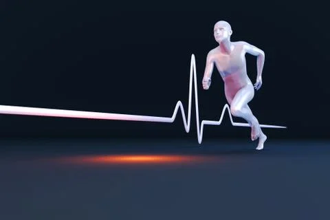 Physiology measurement Stock Illustration
