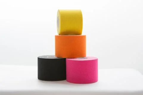 Physiotherapy tapes Stock Photos