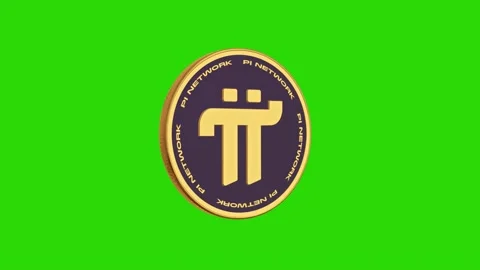 Pi Network Coin Crypto Currency 스톡 동영상 234001508