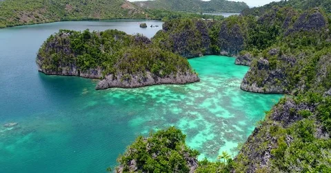 Pianemo Islands Stock Footage 82925100