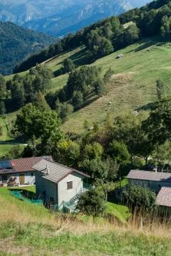 Piani d'Erna View Stock Photos