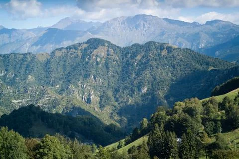 Piani d'Erna View Stock Photos