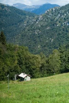 Piani d'Erna View Stock Photos