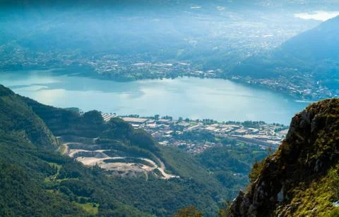 Piani d'Erna View Stock Photos