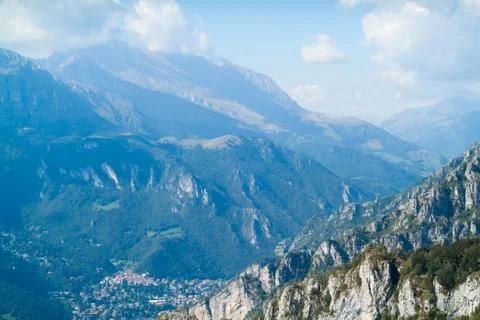 Piani d'Erna View Stock Photos