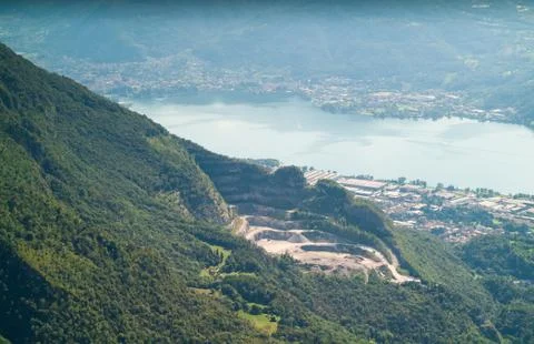 Piani d'Erna View Stock Photos