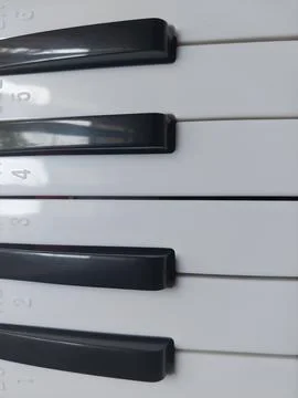 Pianica keys Stock Photos