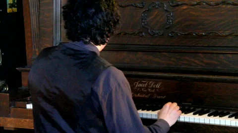 Pianist Stock Footage 769099