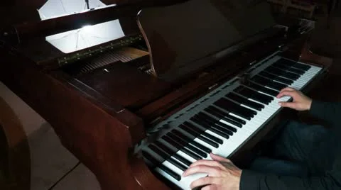 Pianist Stock Footage 11125150