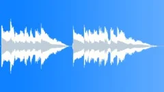 Piano and bell happy audio logos Stock Music