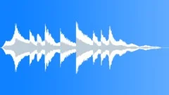 Piano and bell merry stinger Stock Music