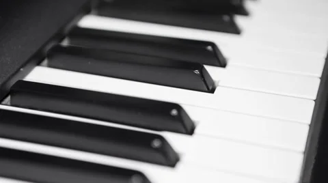 Piano angle shiny moving backwards Stock Footage 36737979