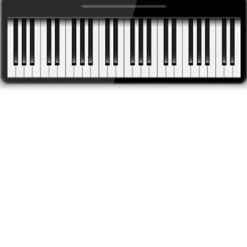 Piano background Stock Illustration