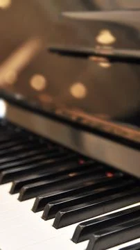 Piano background Stock Photos