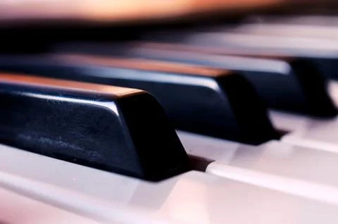 Piano close up Stock Photos