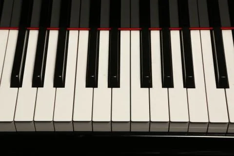 Piano. Close up Stock Photos