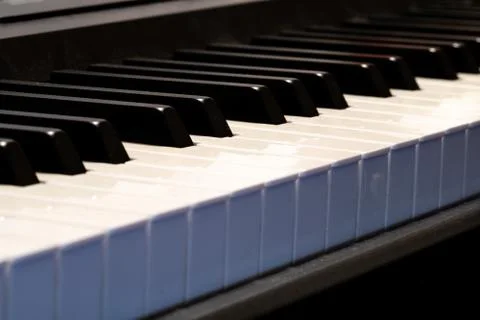 Piano close up Stock Photos