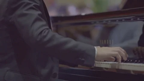Piano closeup 스톡 동영상 81977019