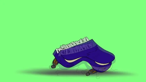 PIANO FALLS DOWN Video stock 146445047