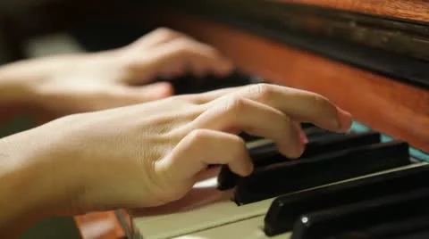 Piano Stock Footage 22243609