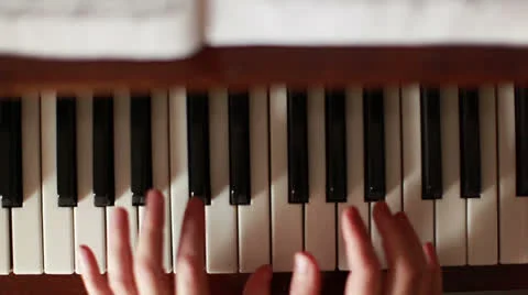 Piano Stock Footage 22612570