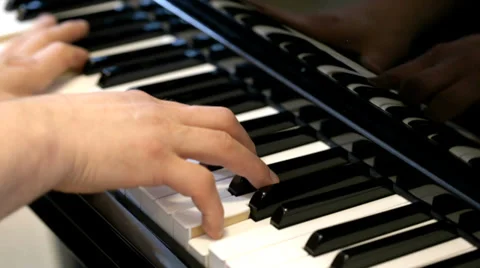 Piano Stock Footage 33845097