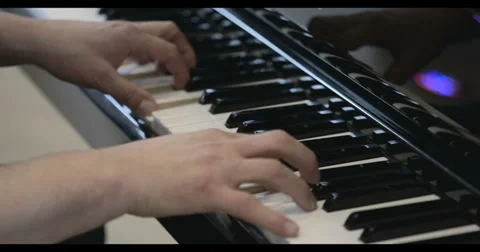 Piano Stock Footage 34034088