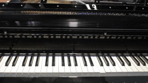 Piano Stock Footage 49296498