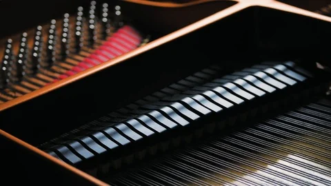 Piano Stock Footage 99195886