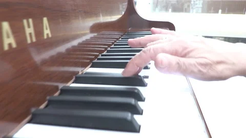 Piano Stock Footage 107094729