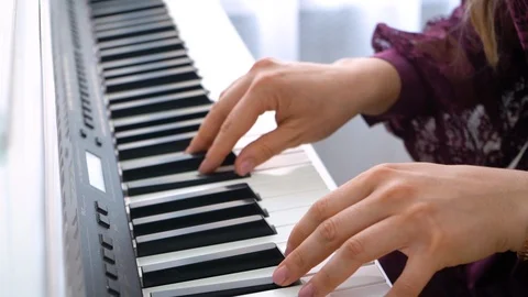 Piano Stock Footage 112411598