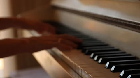 Piano Stock Footage 126537892