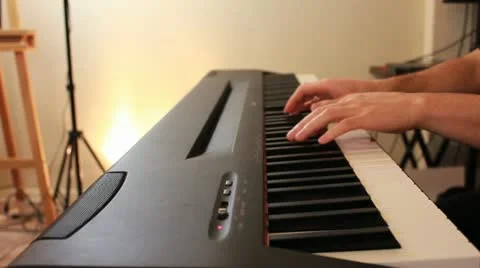 Piano Hands Video stock 21364842
