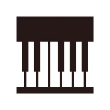 Piano icon Illustrazione stock