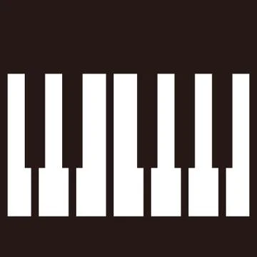 Piano icon Stock Illustration
