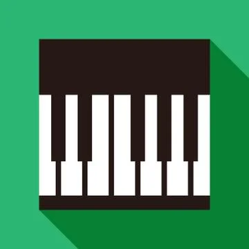 Piano icon Stock Illustration